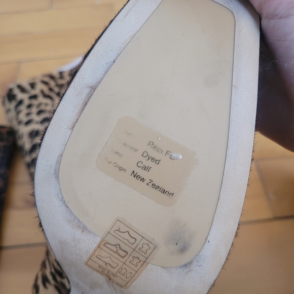 Jimmy Choo Leopard Print Women's Boots - Picture 2 of 7